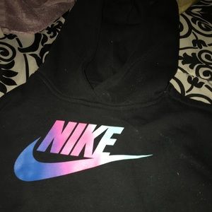 Nike girls cropped hoodie